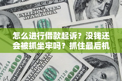 济南怎么进行借款起诉？没钱还会被抓坐牢吗？抓住最后机会！