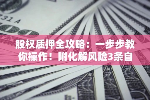 济南股权质押全攻略：一步步教你操作！附化解风险3条自救法则