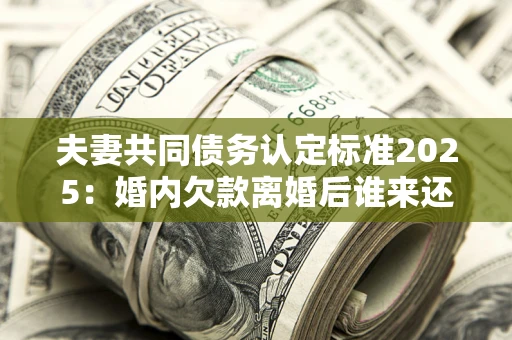 济南夫妻共同债务认定标准2025:婚内欠款离婚后谁来还? 济南夫妻共同债务认定标准2025:婚内欠款离婚后谁来还?