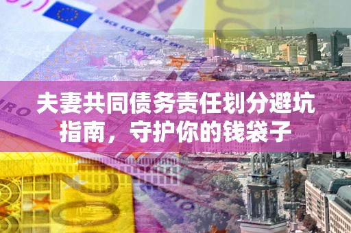 济南夫妻共同债务责任划分避坑指南，守护你的钱袋子