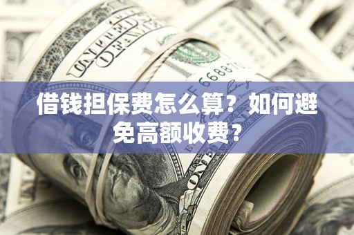济南借钱担保费怎么算？如何避免高额收费？