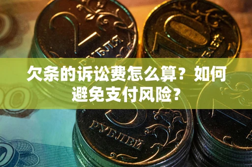 济南欠条的诉讼费怎么算？如何避免支付风险？